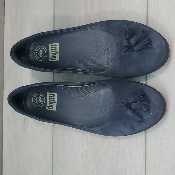 Fitflop Womens Comfort Leather Wedge Mary Jane Clogs shoes sz 7 - Picture 3 of 11